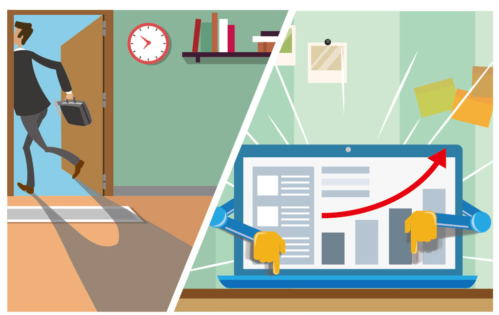 白天，你去上班，家里的电脑也上班帮你自动工作